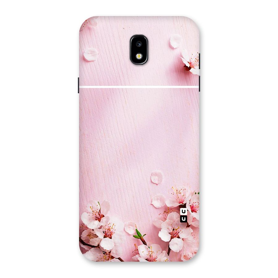 Blossom Frame Pink Back Case for Galaxy J7 Pro