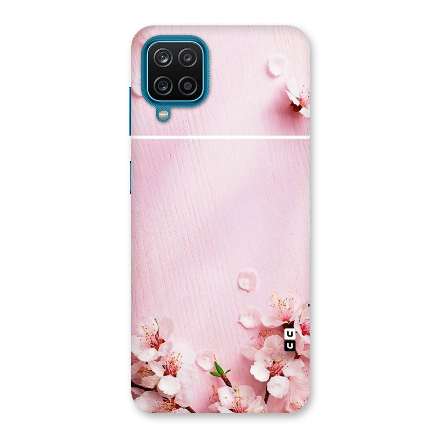 Blossom Frame Pink Back Case for Galaxy M12