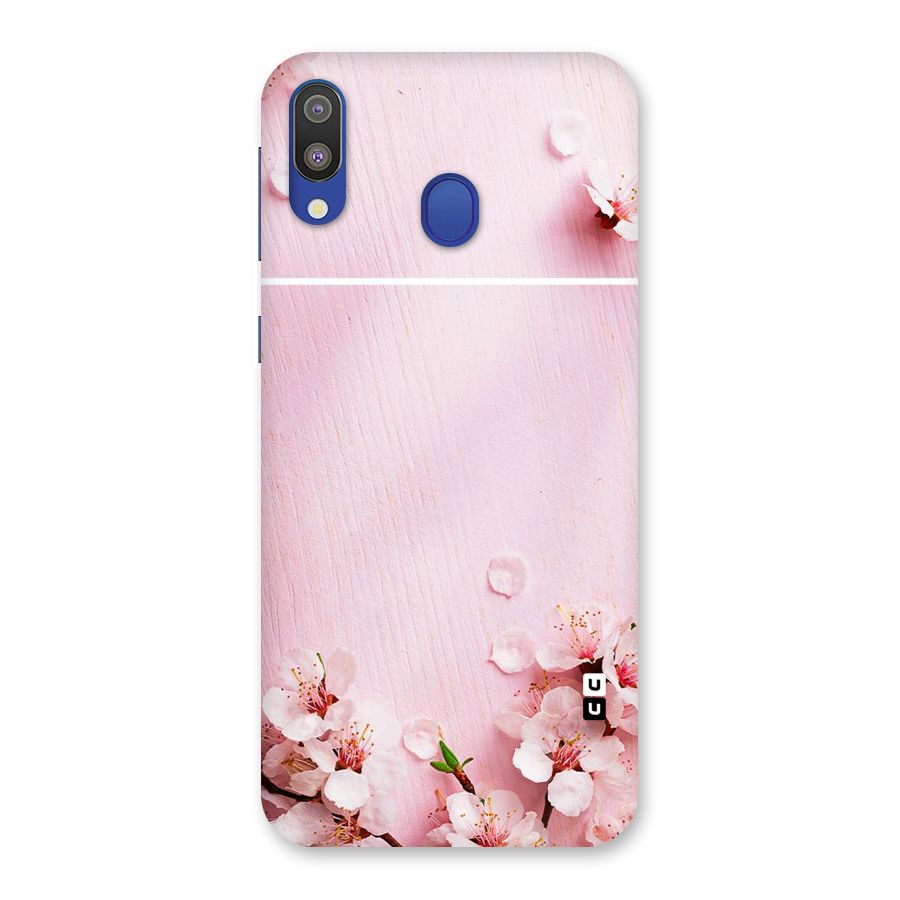 Blossom Frame Pink Back Case for Galaxy M20