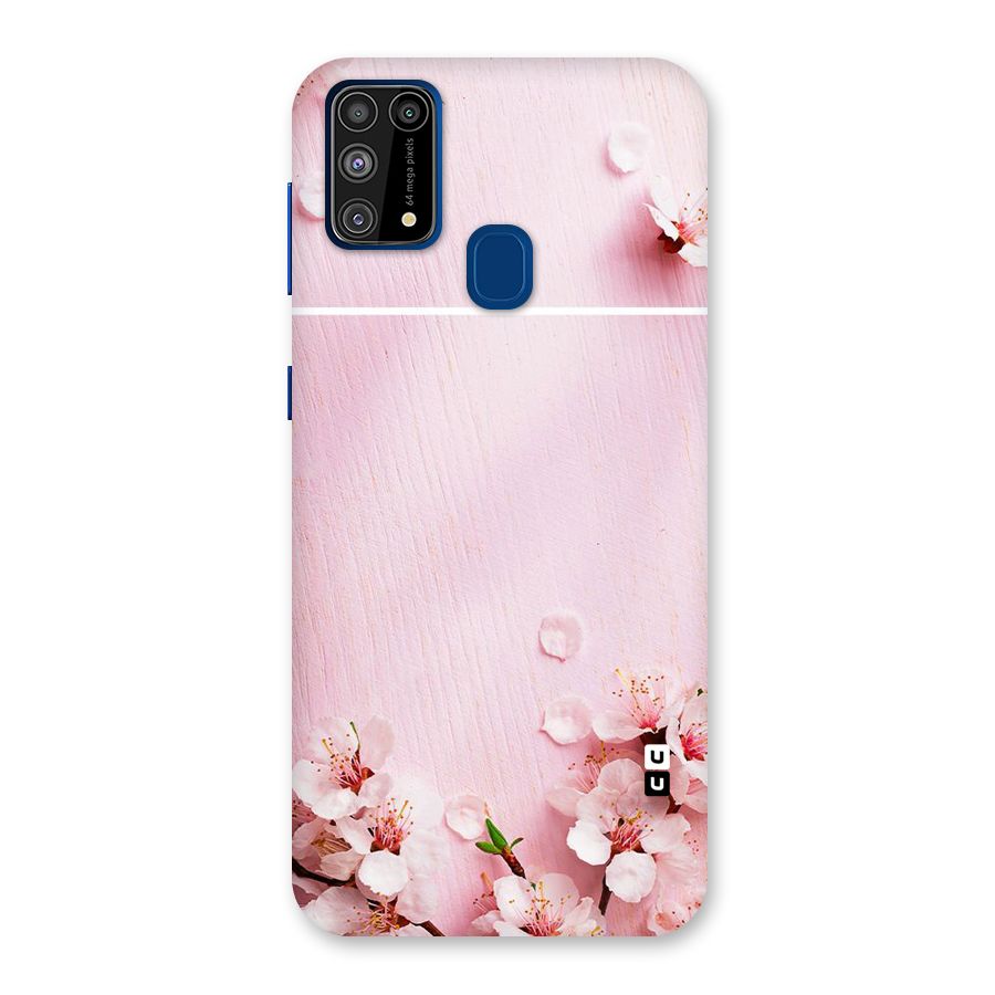 Blossom Frame Pink Back Case for Galaxy M31