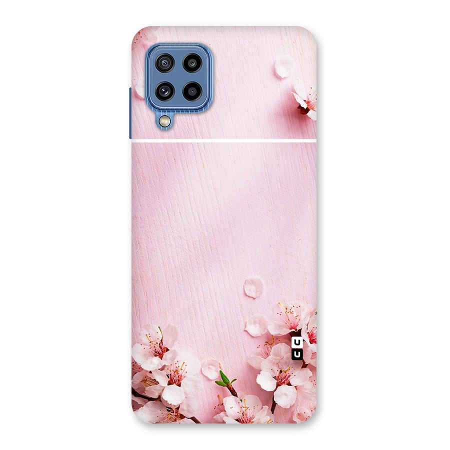 Blossom Frame Pink Back Case for Galaxy M32