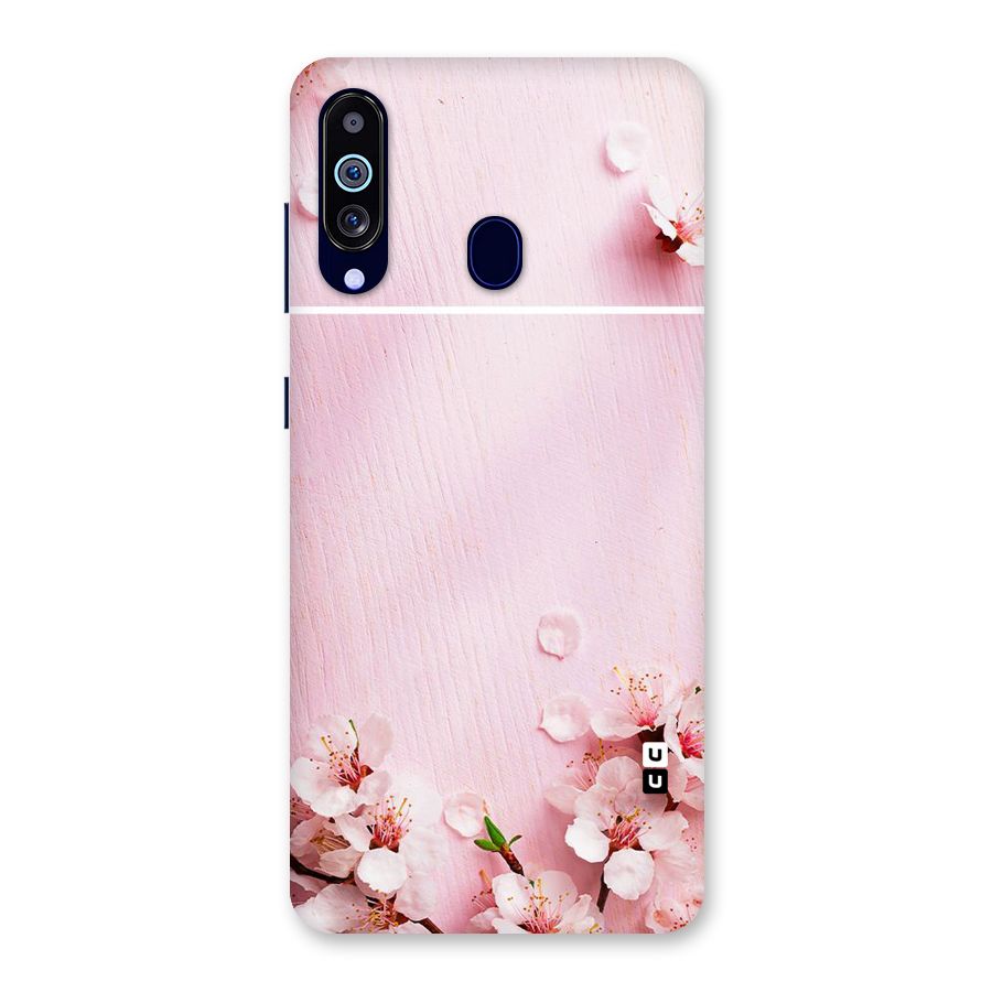 Blossom Frame Pink Back Case for Galaxy M40