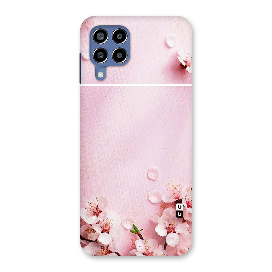 Blossom Frame Pink Back Case for Galaxy M53 5G
