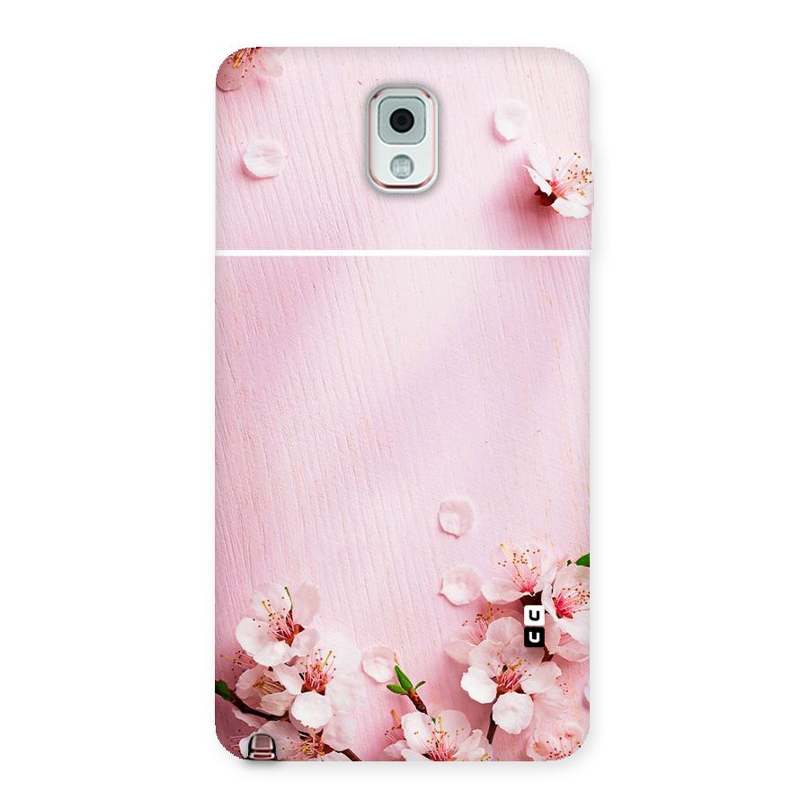 Blossom Frame Pink Back Case for Galaxy Note 3