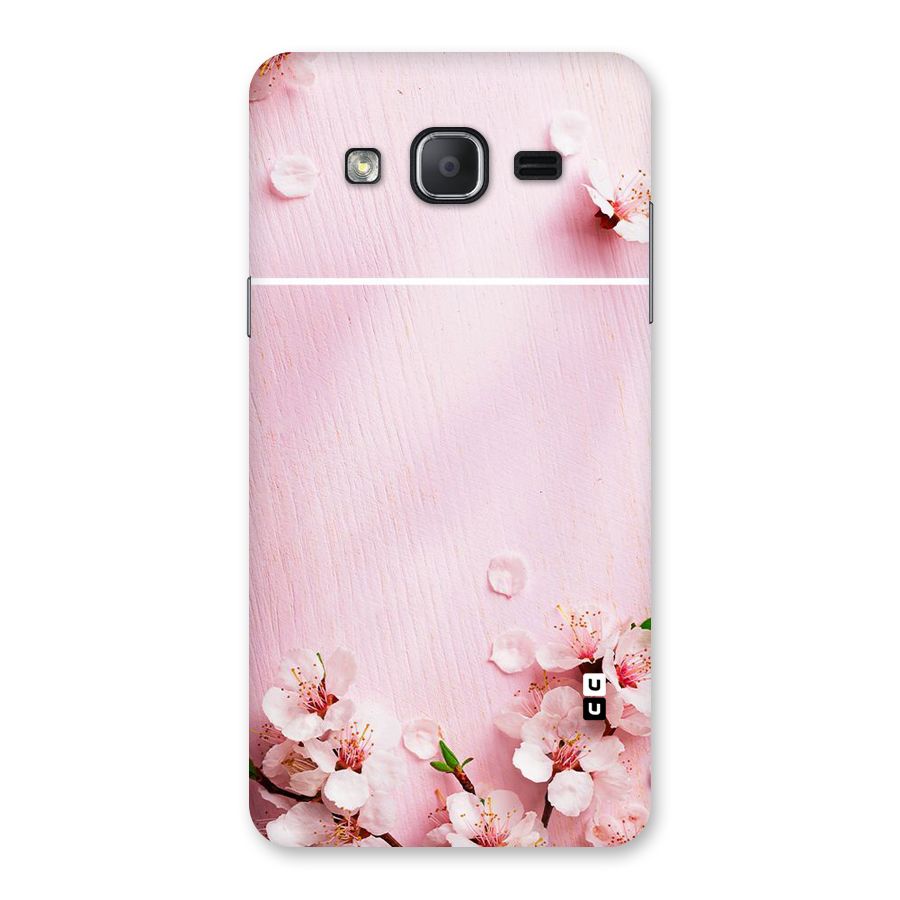 Blossom Frame Pink Back Case for Galaxy On7 2015