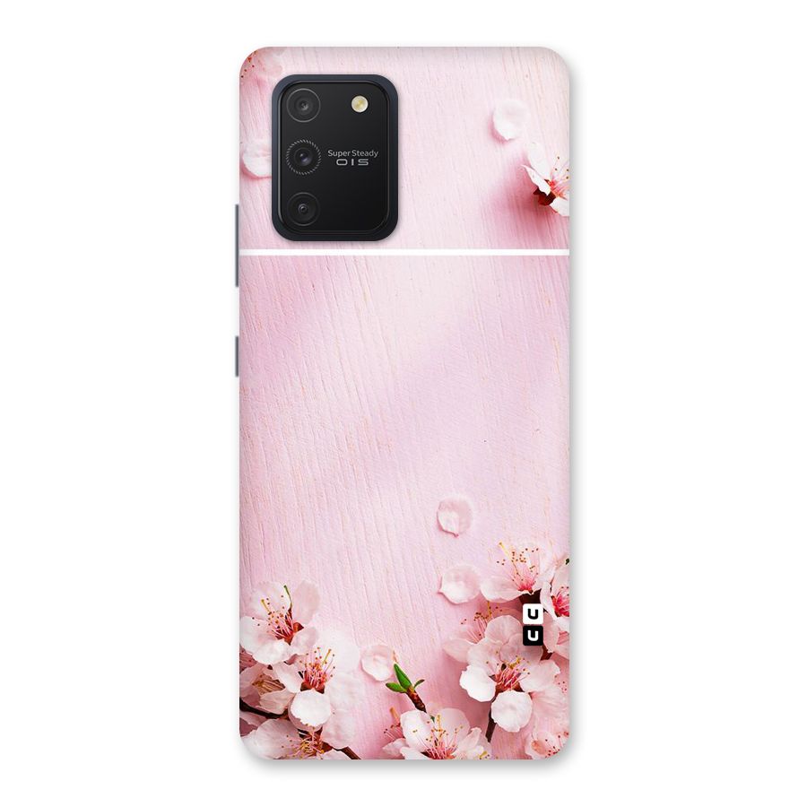 Blossom Frame Pink Back Case for Galaxy S10 Lite