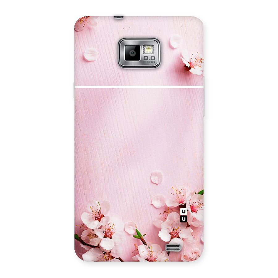 Blossom Frame Pink Back Case for Galaxy S2