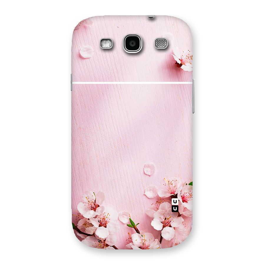 Blossom Frame Pink Back Case for Galaxy S3