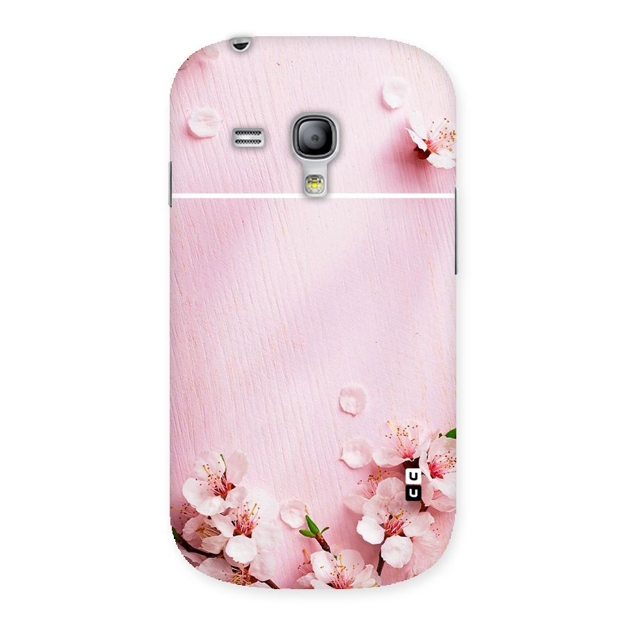 Blossom Frame Pink Back Case for Galaxy S3 Mini