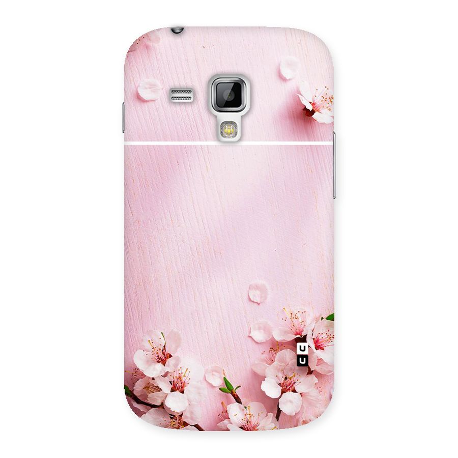 Blossom Frame Pink Back Case for Galaxy S Duos