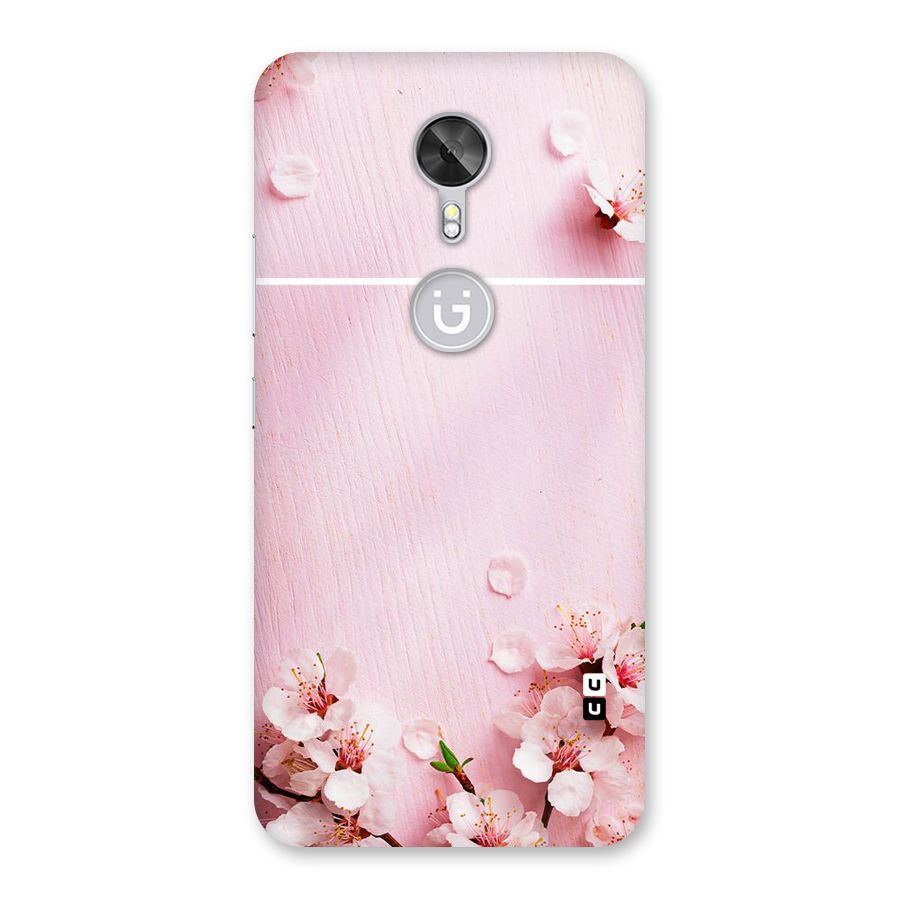Blossom Frame Pink Back Case for Gionee A1