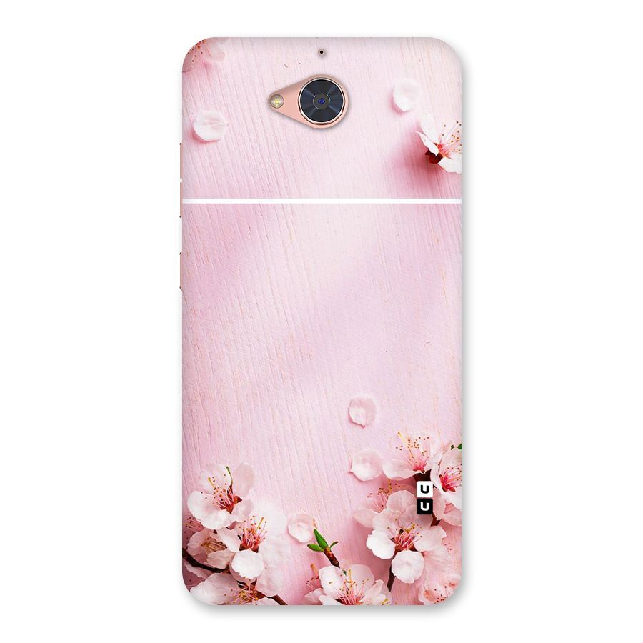 Blossom Frame Pink Back Case for Gionee S6 Pro
