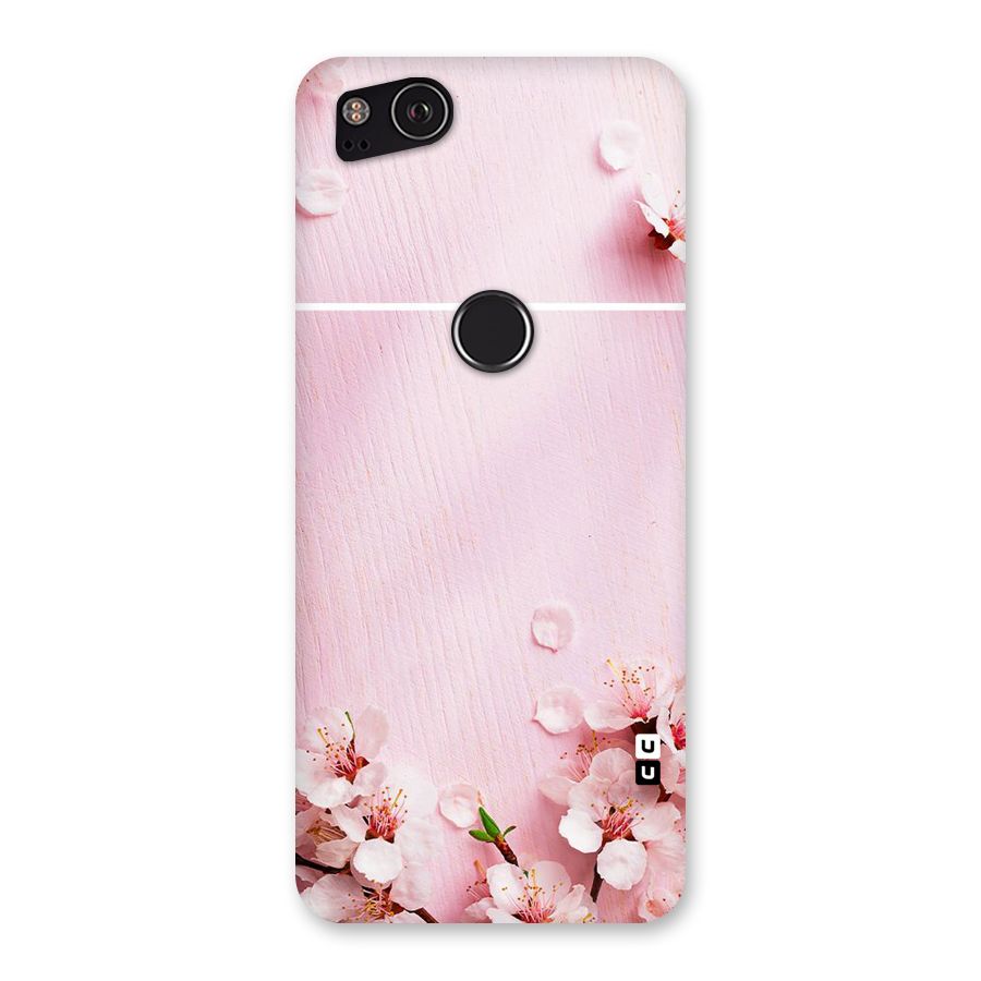 Blossom Frame Pink Back Case for Google Pixel 2