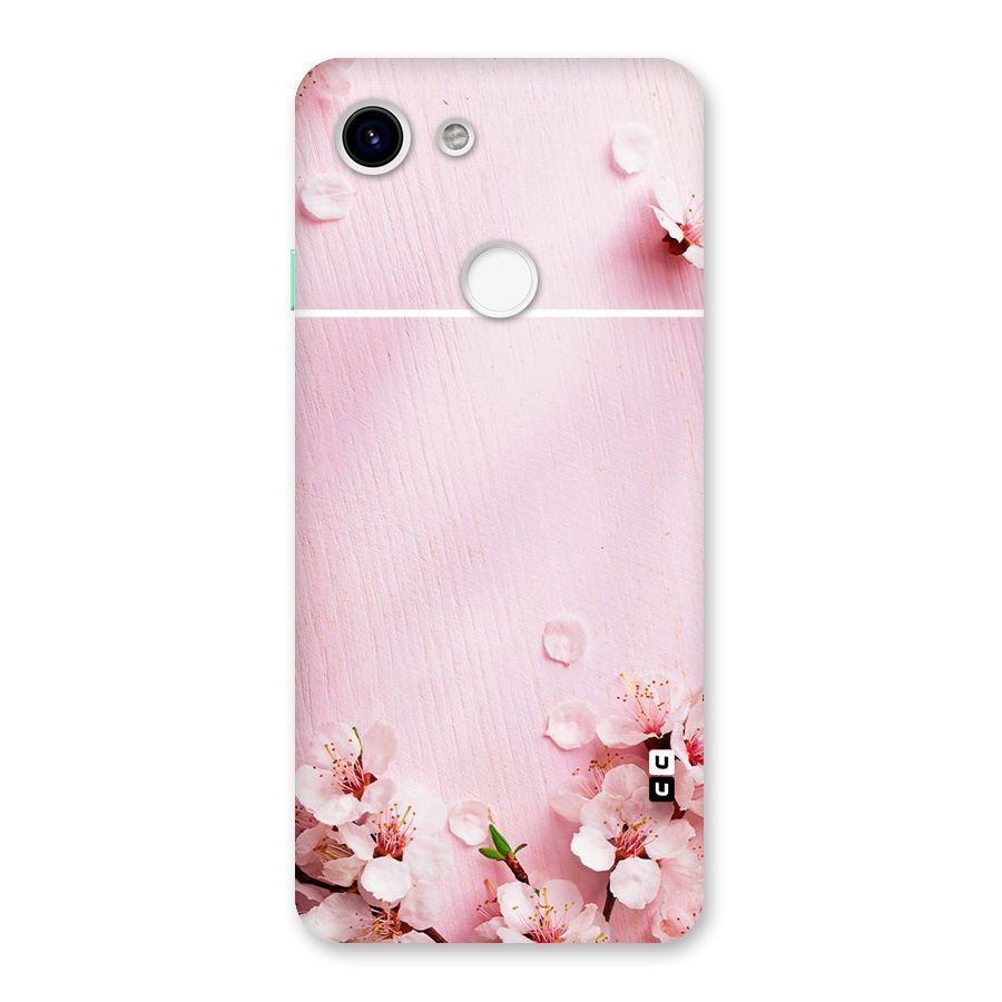 Blossom Frame Pink Back Case for Google Pixel 3