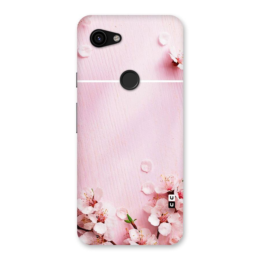 Blossom Frame Pink Back Case for Google Pixel 3a