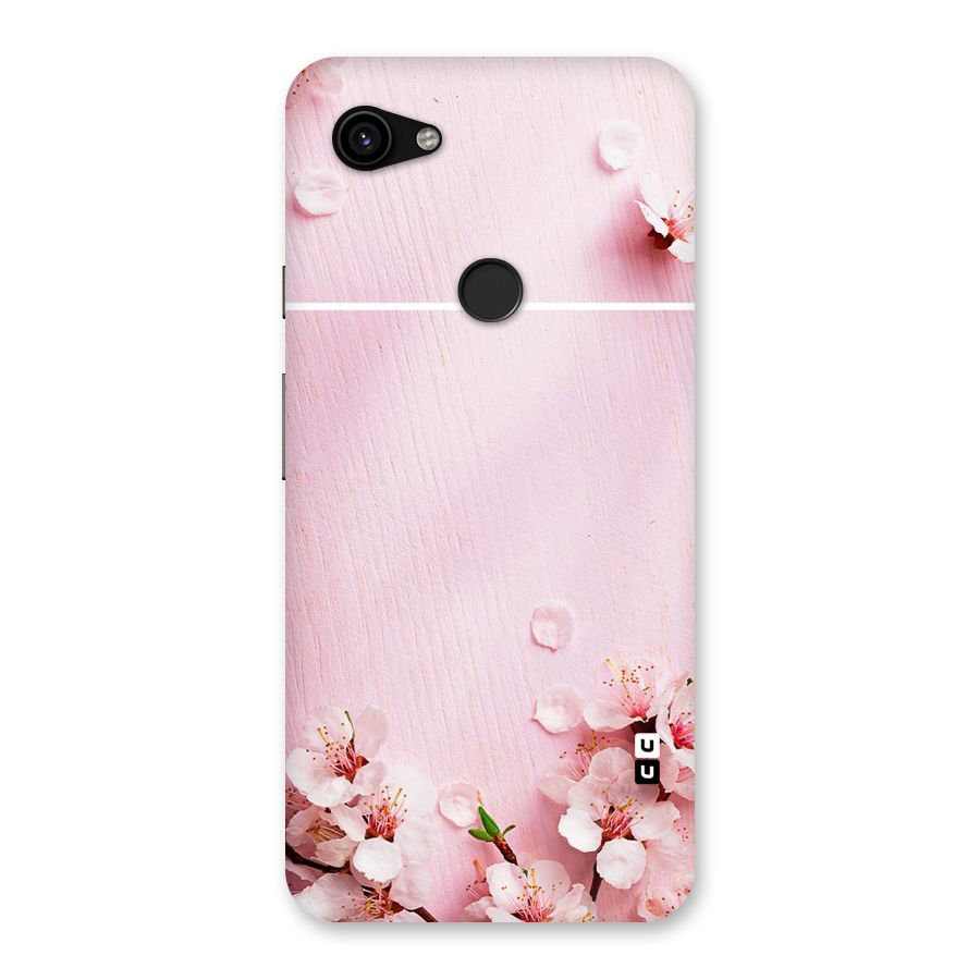 Blossom Frame Pink Back Case for Google Pixel 3a XL