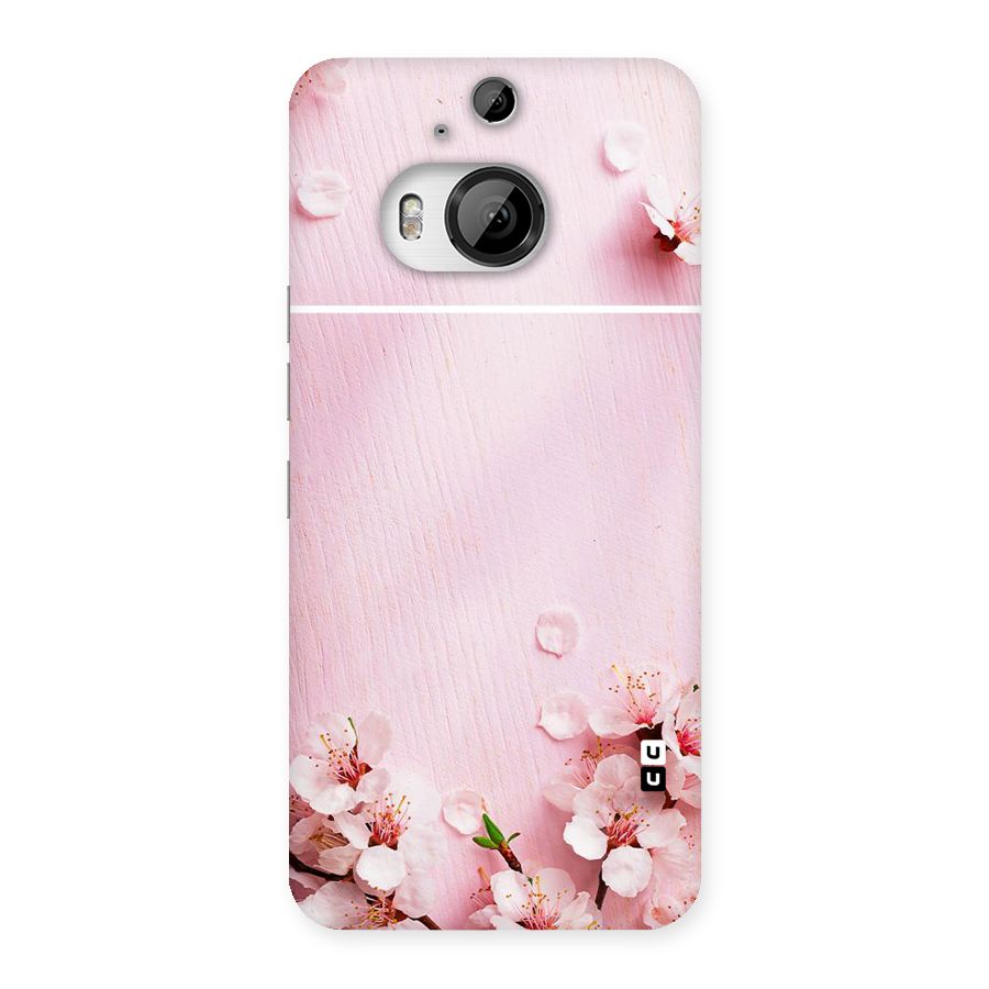 Blossom Frame Pink Back Case for HTC One M9 Plus