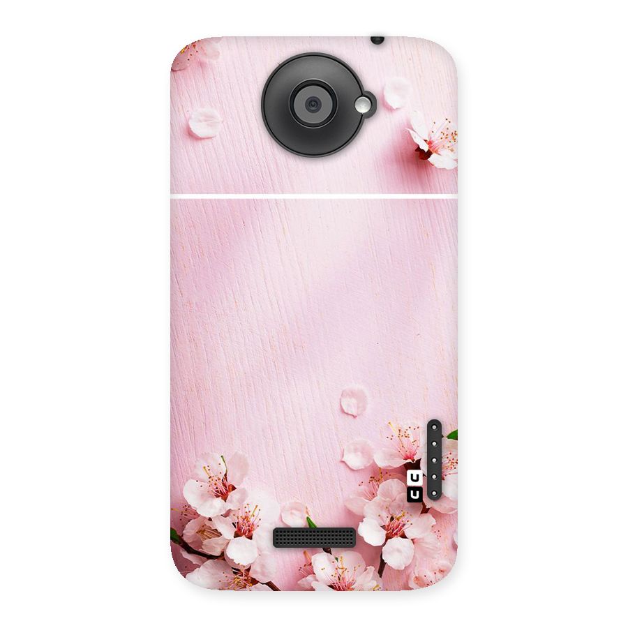 Blossom Frame Pink Back Case for HTC One X