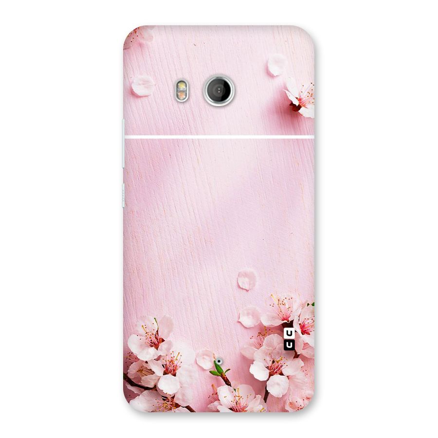 Blossom Frame Pink Back Case for HTC U11