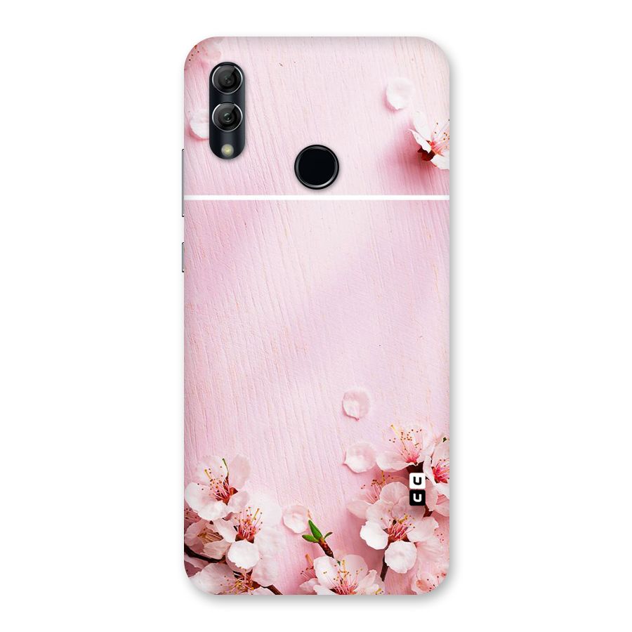 Blossom Frame Pink Back Case for Honor 10 Lite