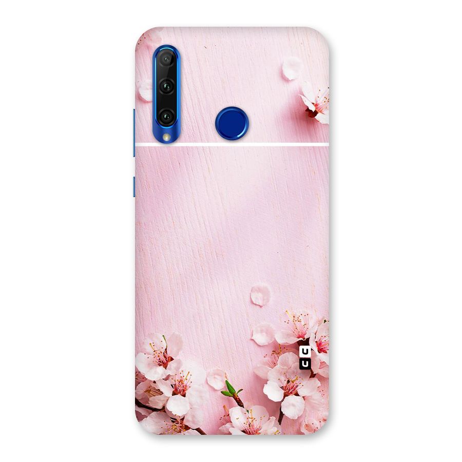 Blossom Frame Pink Back Case for Honor 20i