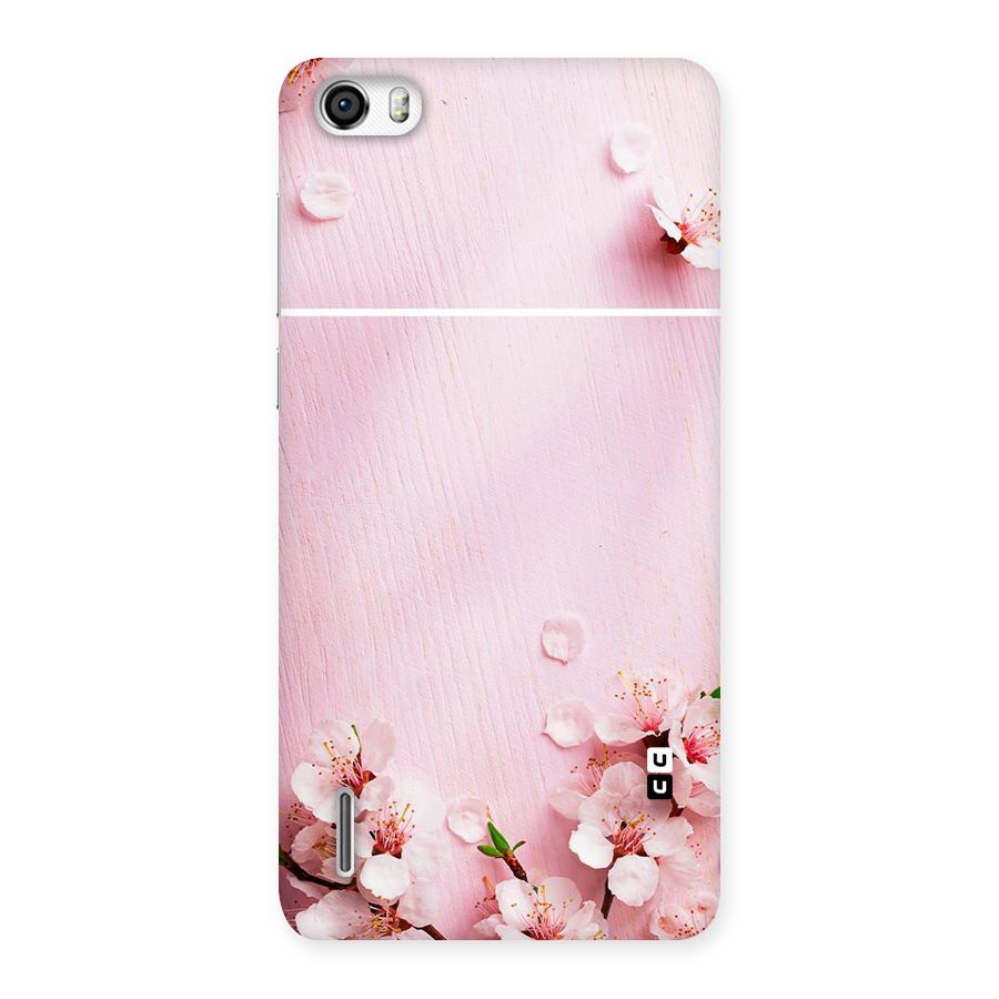 Blossom Frame Pink Back Case for Honor 6