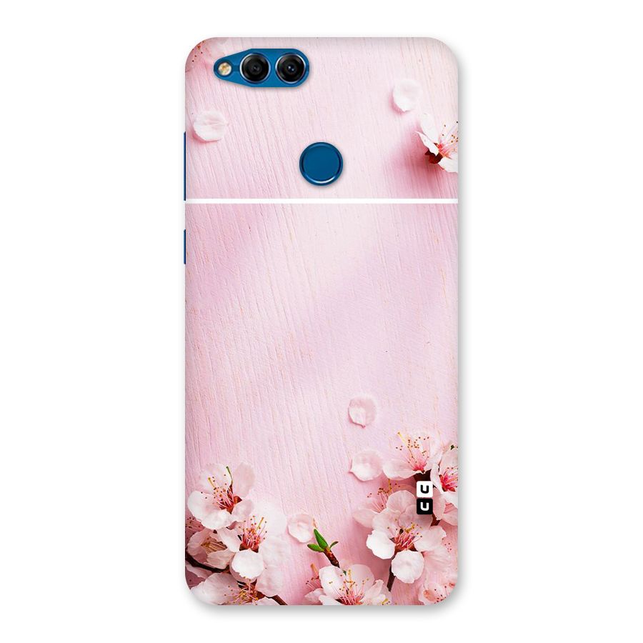 Blossom Frame Pink Back Case for Honor 7X