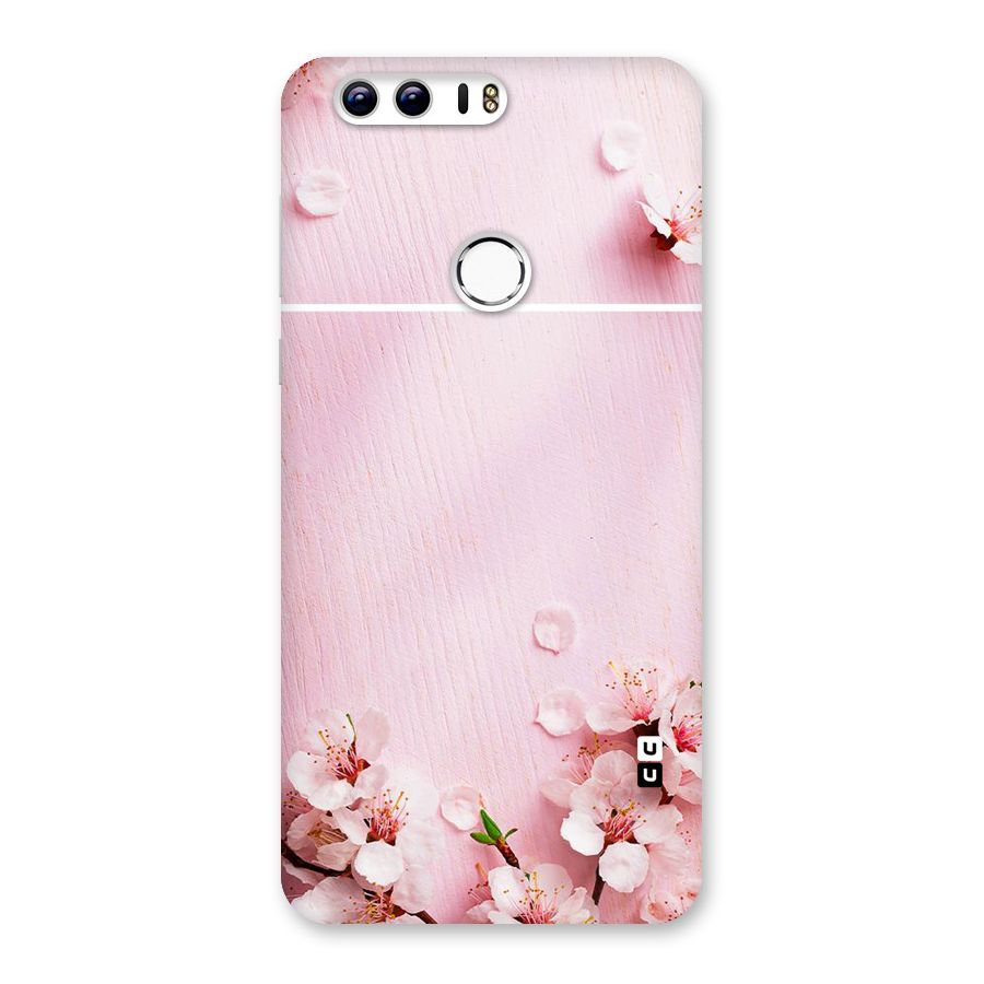 Blossom Frame Pink Back Case for Honor 8