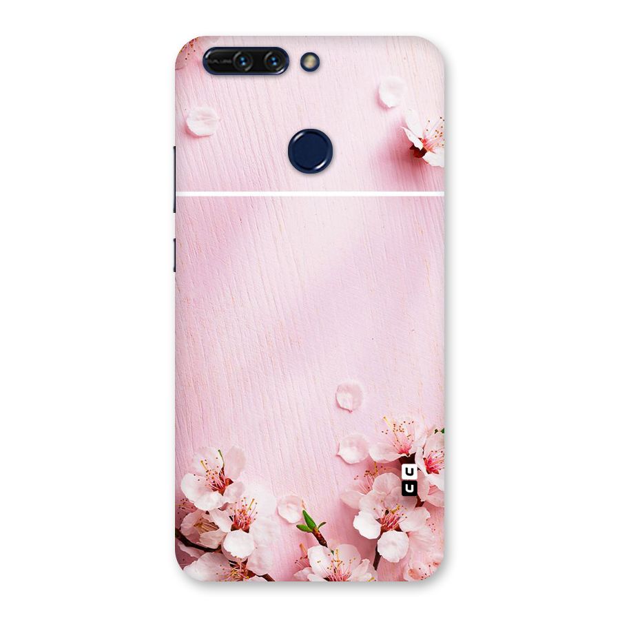 Blossom Frame Pink Back Case for Honor 8 Pro