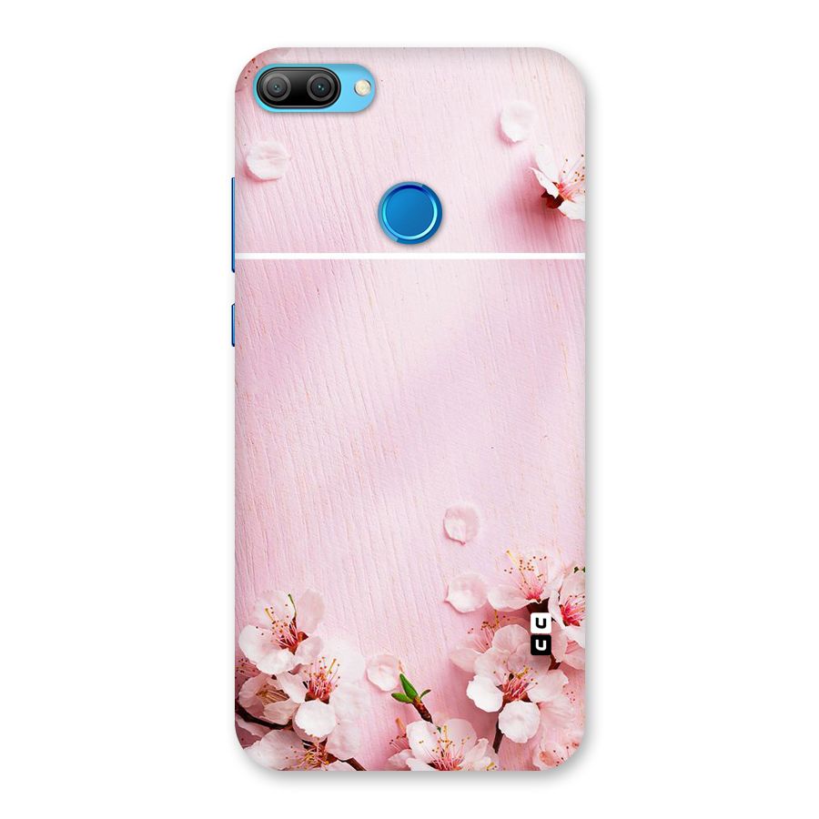 Blossom Frame Pink Back Case for Honor 9N