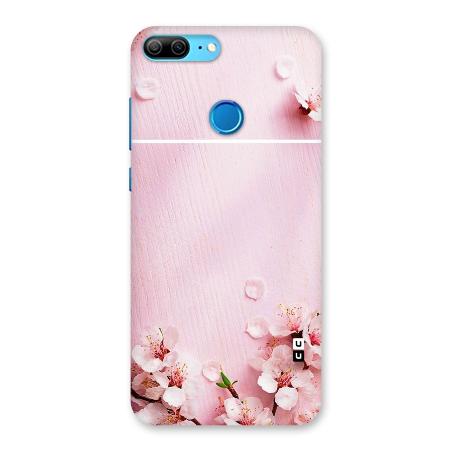Blossom Frame Pink Back Case for Honor 9 Lite
