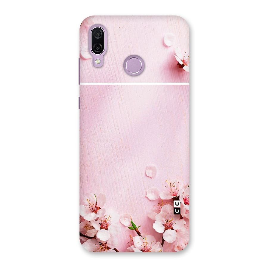 Blossom Frame Pink Back Case for Honor Play