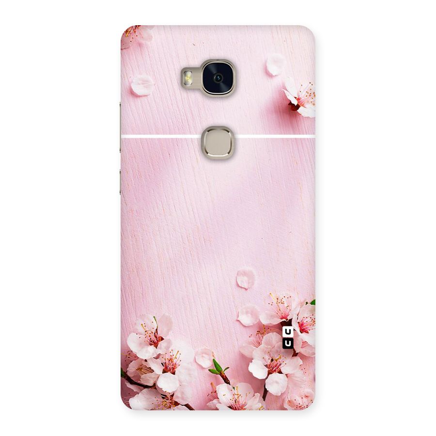 Blossom Frame Pink Back Case for Huawei Honor 5X