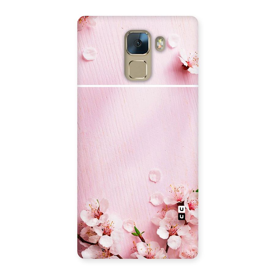 Blossom Frame Pink Back Case for Huawei Honor 7