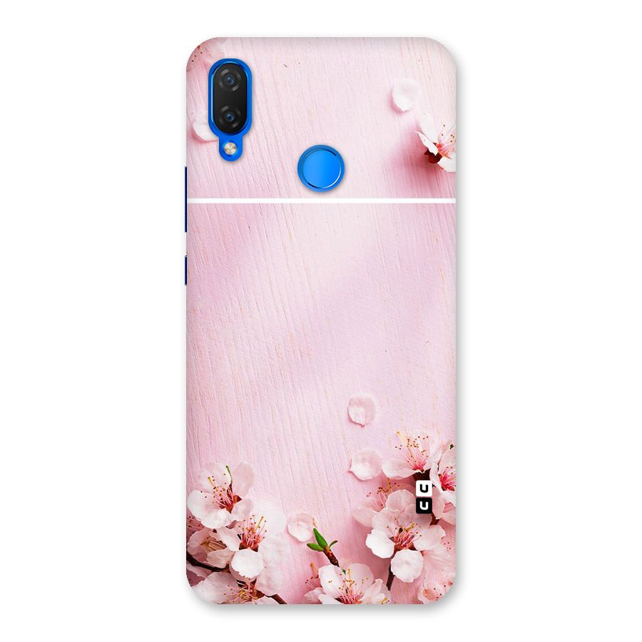 Blossom Frame Pink Back Case for Huawei P Smart+