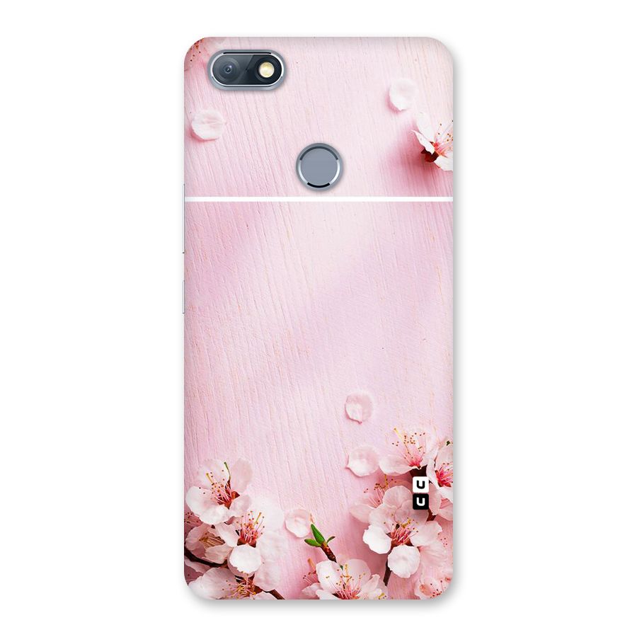 Blossom Frame Pink Back Case for Infinix Note 5