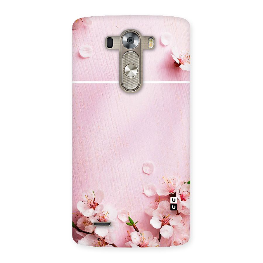 Blossom Frame Pink Back Case for LG G3
