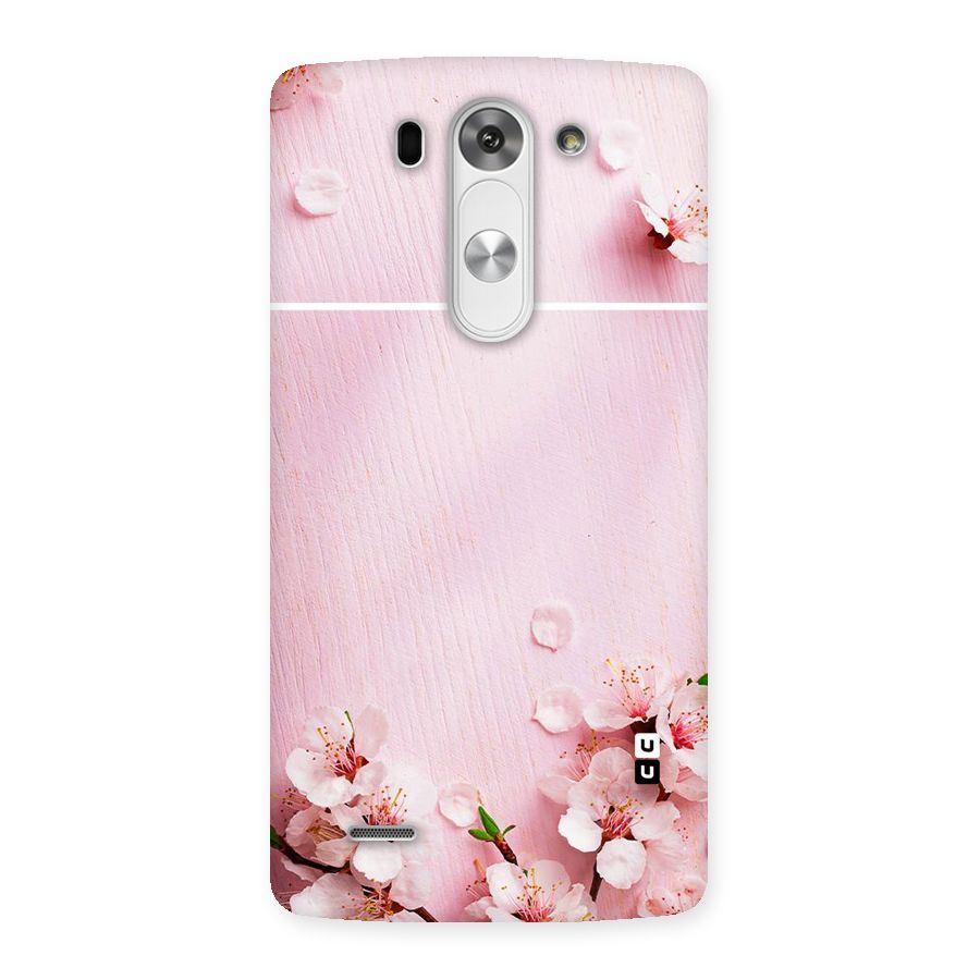 Blossom Frame Pink Back Case for LG G3 Mini