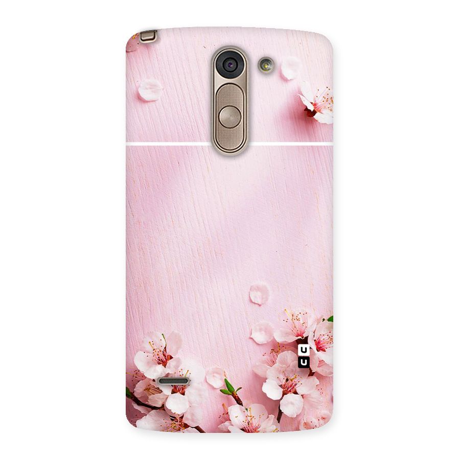Blossom Frame Pink Back Case for LG G3 Stylus