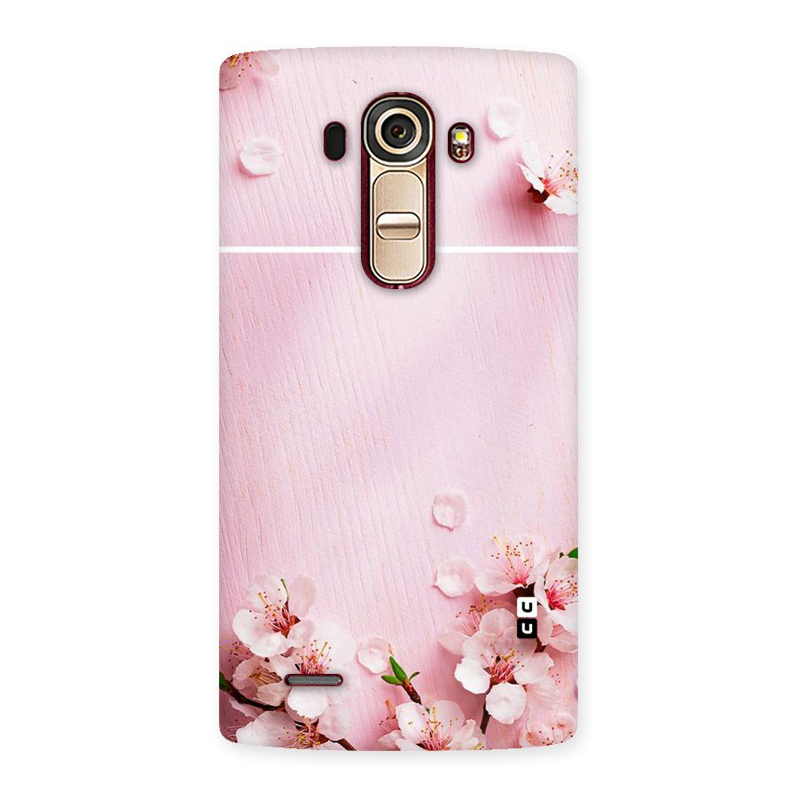 Blossom Frame Pink Back Case for LG G4