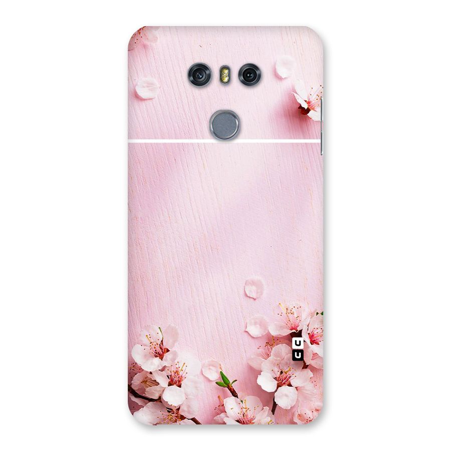 Blossom Frame Pink Back Case for LG G6