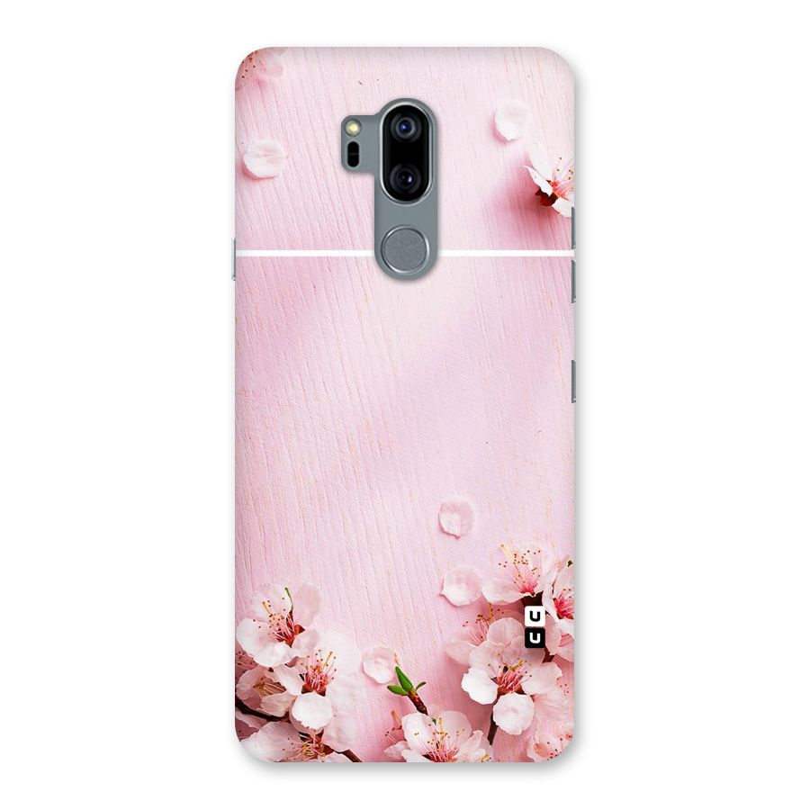 Blossom Frame Pink Back Case for LG G7