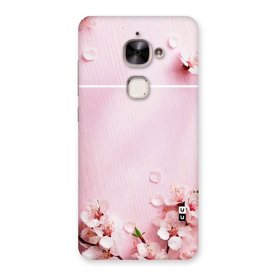 Blossom Frame Pink Back Case for Le 2