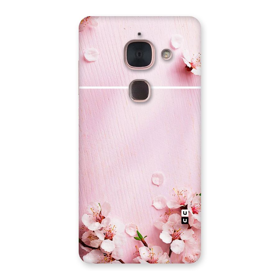 Blossom Frame Pink Back Case for Le Max 2