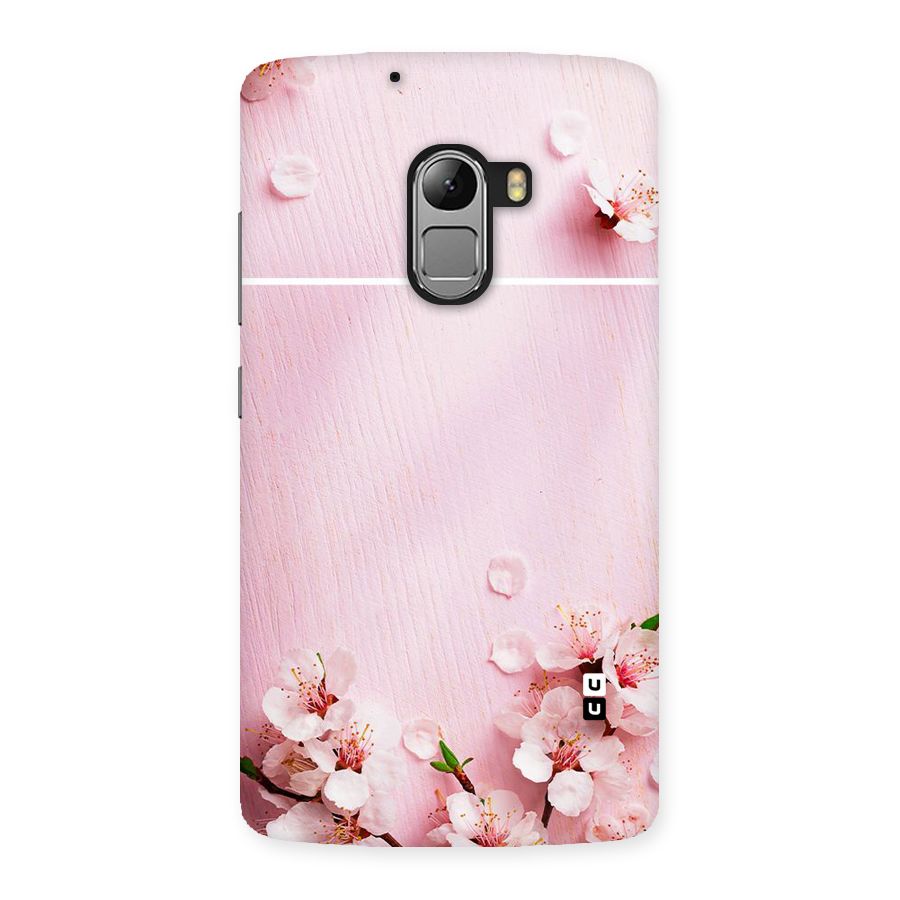 Blossom Frame Pink Back Case for Lenovo K4 Note