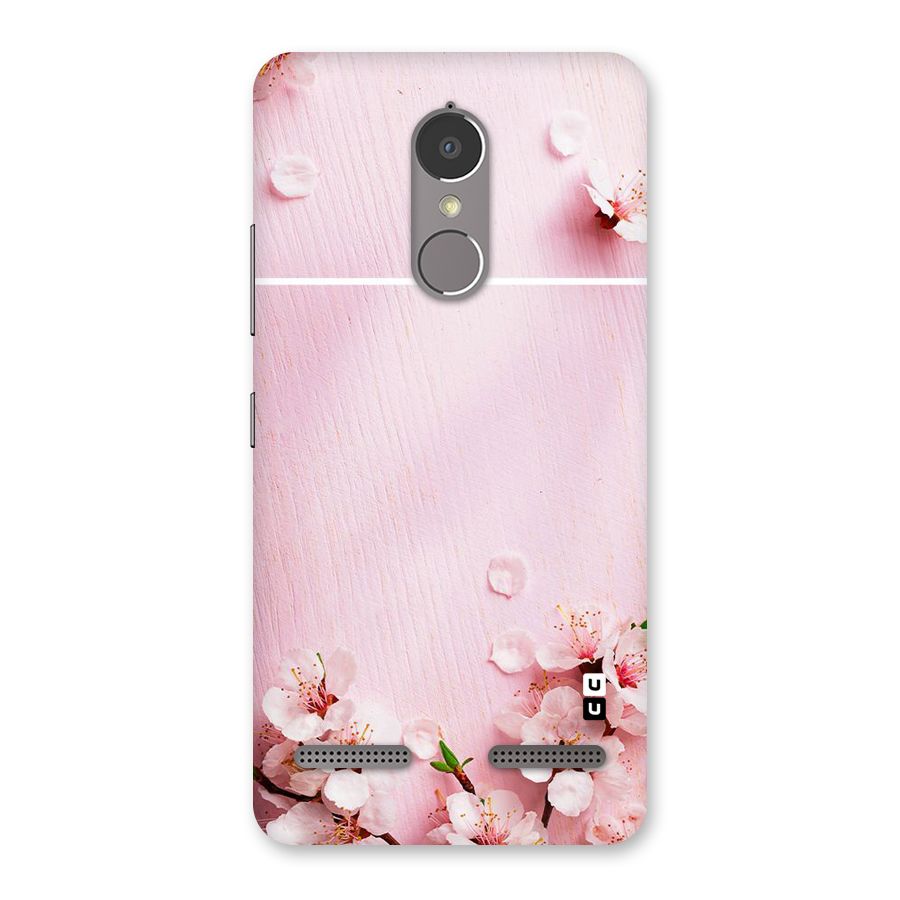 Blossom Frame Pink Back Case for Lenovo K6