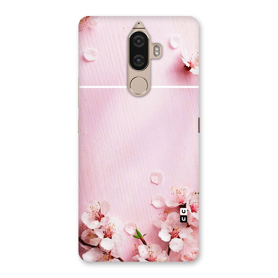 Blossom Frame Pink Back Case for Lenovo K8 Note