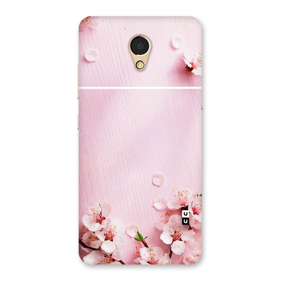 Blossom Frame Pink Back Case for Lenovo P2