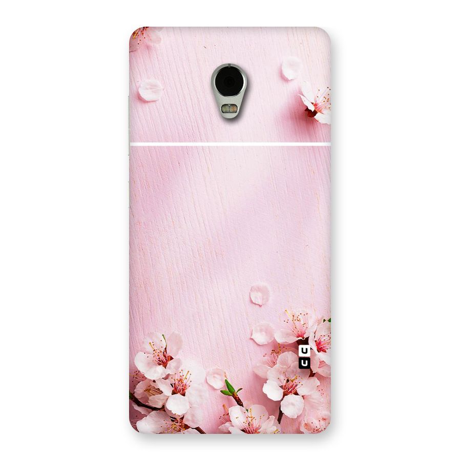 Blossom Frame Pink Back Case for Lenovo Vibe P1