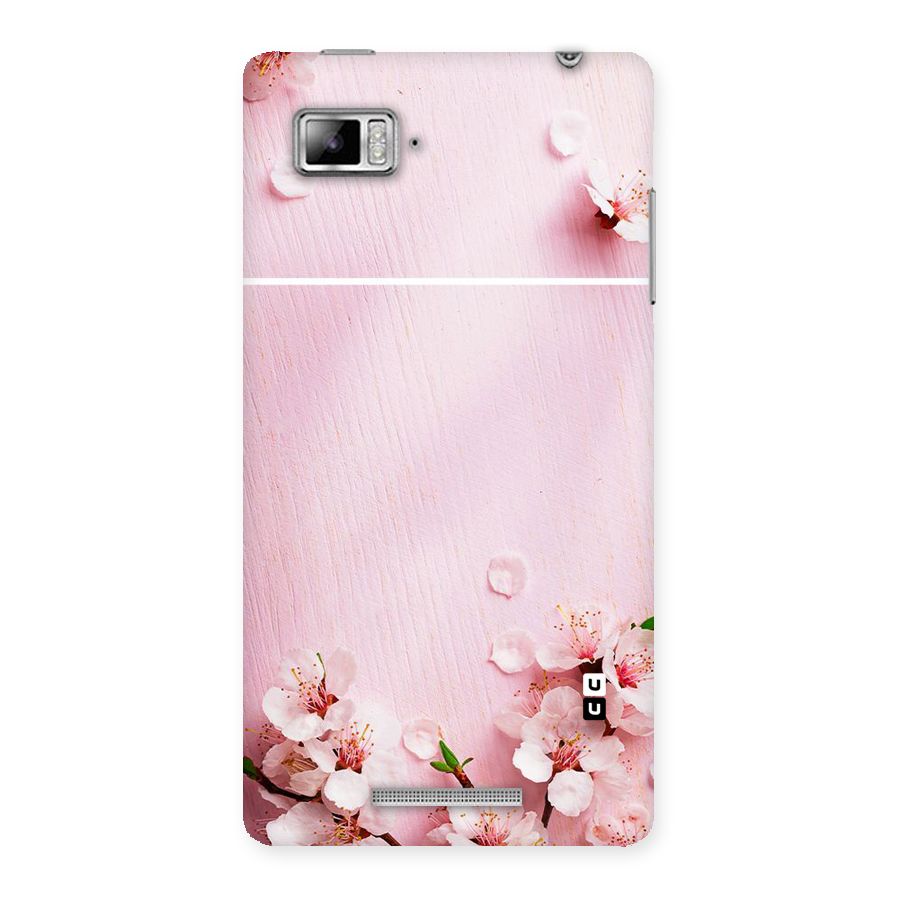Blossom Frame Pink Back Case for Lenovo Vibe Z K910